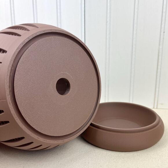 Modern Geometric Planter, Split Planter Pot, Cutout Design, Indoor Flower Pot - Picture 6 of 10